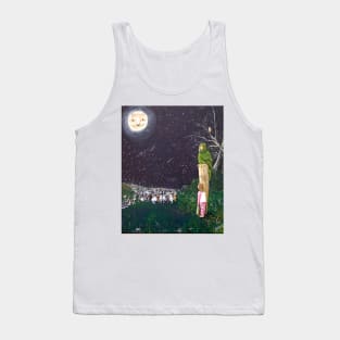 LAURA MEETS THE CATS AND THE FULL MOON Tank Top